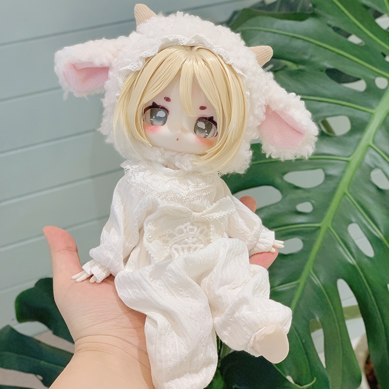 【BREZZA】【1/6】 子羊ネグリジェ　パジャマ　ロンパース　ドール服
