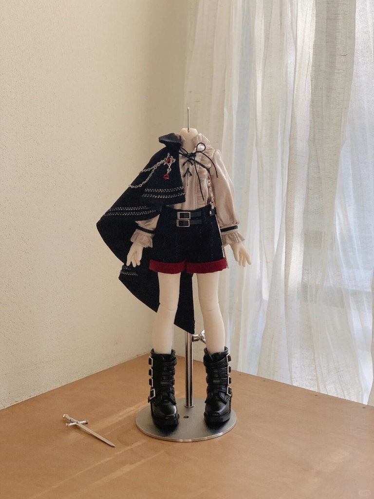 【BREZZA】【1/6】ドール服 騎士風 華やか 華麗 コスチューム 1/6ドール服