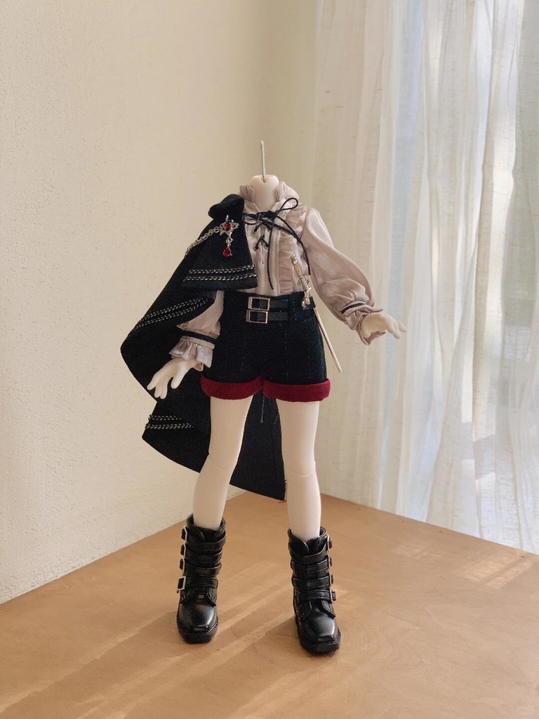 【BREZZA】【1/6】ドール服 騎士風 華やか 華麗 コスチューム 1/6ドール服