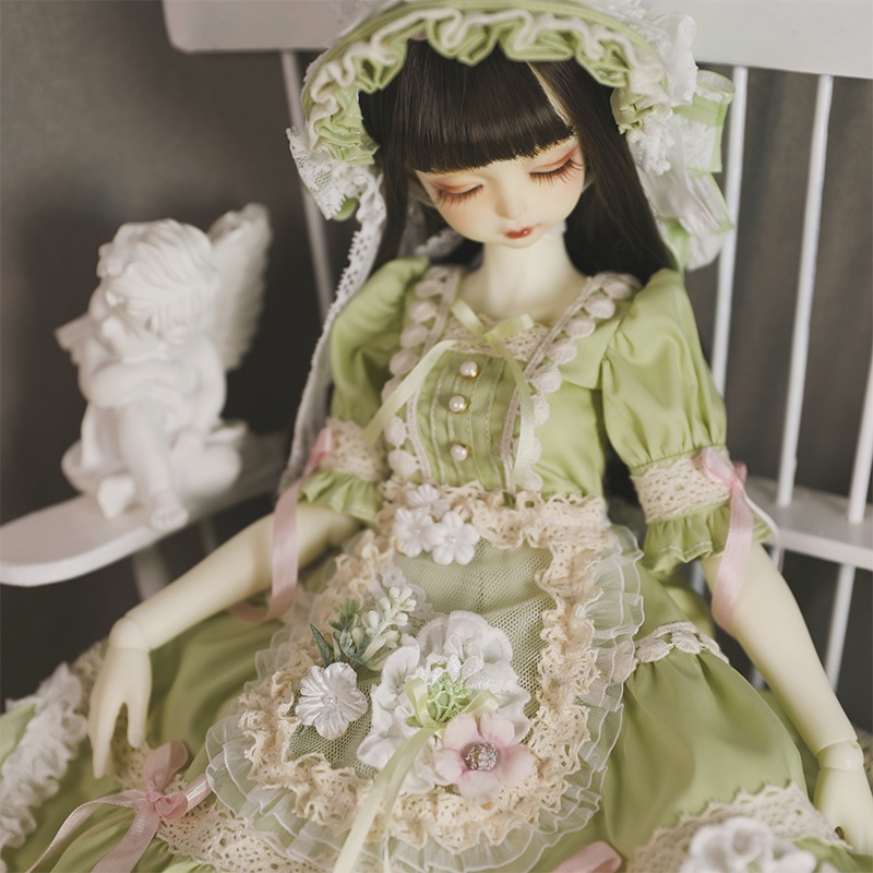 【BREZZA】【1/4,1/6】ドール服　花嫁　ロリータ　1/4ドール　1/4ドール服　1/4サイズ　1/4ドール用　SDM　MSD　ドレス　