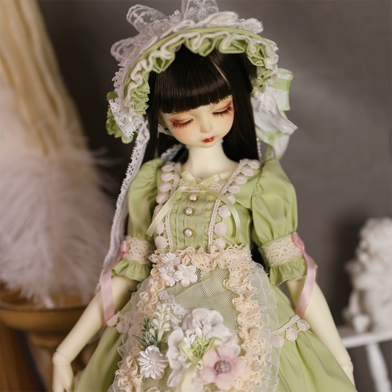 【BREZZA】【1/4,1/6】ドール服　花嫁　ロリータ　1/4ドール　1/4ドール服　1/4サイズ　1/4ドール用　SDM　MSD　ドレス　