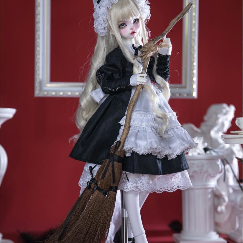【BREZZA】【1/4】ドール服 メイド服 魔女 シスター エプロン ロリータ 1/4ドール 1/4ドール服 1/4サイズ 1/4ドール用 SDM MSD ドレス