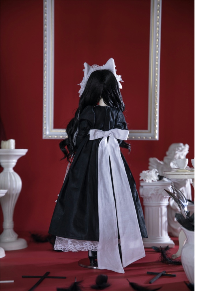 【BREZZA】【1/4】ドール服 メイド服 魔女 シスター エプロン ロリータ 1/4ドール 1/4ドール服 1/4サイズ 1/4ドール用 SDM MSD ドレス