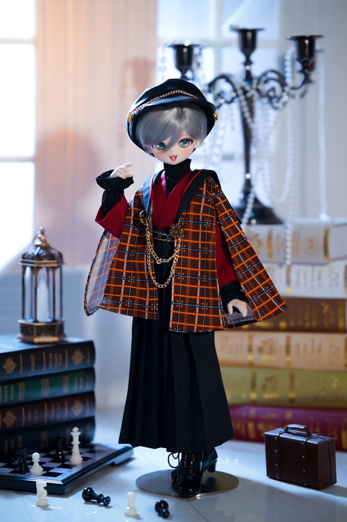 【1/4】1/4ドール 大正ロマン 学生風 和装セット SDM   1/4ドール服 1/4サイズ 1/4ドール用 MSD