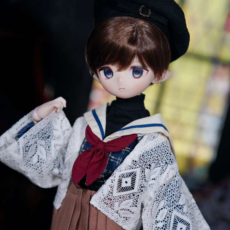 【1/4】 1/4ドール　大正ロマン　生徒　和装セット SDM　 　1/4ドール服　1/4サイズ　1/4ドール用　MSD