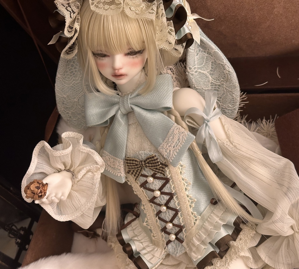 【1/4】Bunny Tea 9点セット 1/4ドール MDD 1/4ドール服 1/4サイズ 1/4ドール用 MSD 邦尼午茶