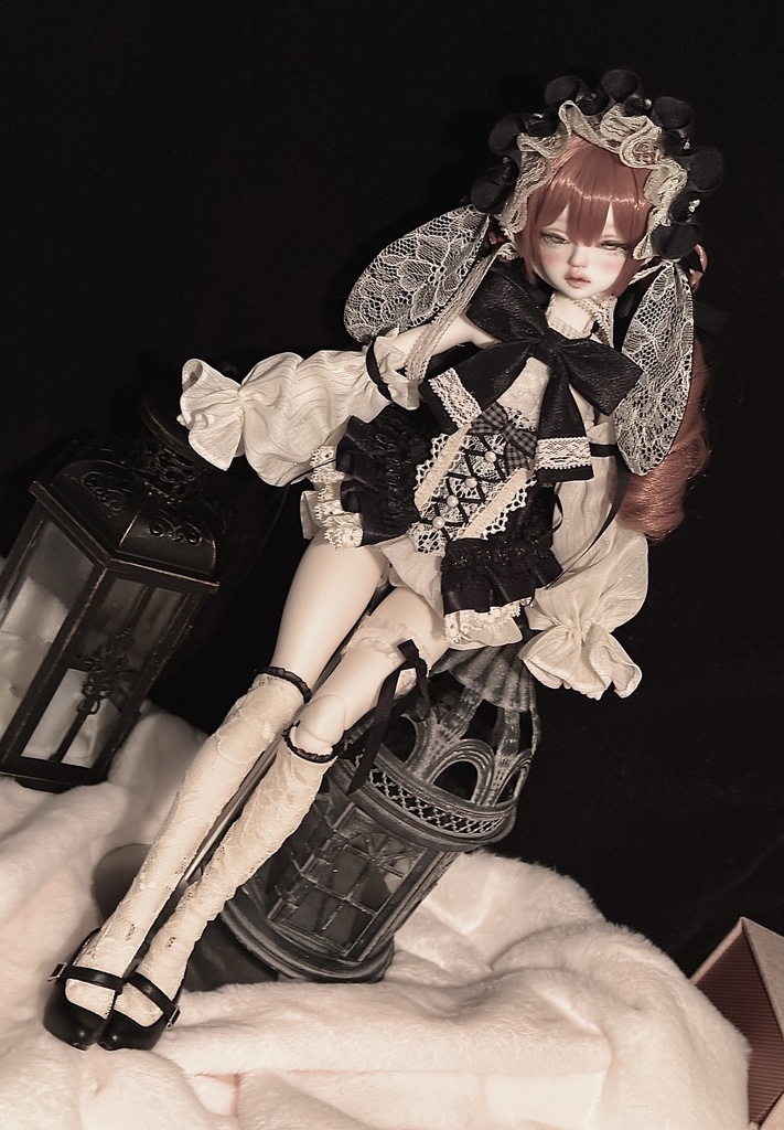 【1/4】Bunny Tea 9点セット 1/4ドール MDD 1/4ドール服 1/4サイズ 1/4ドール用 MSD 邦尼午茶