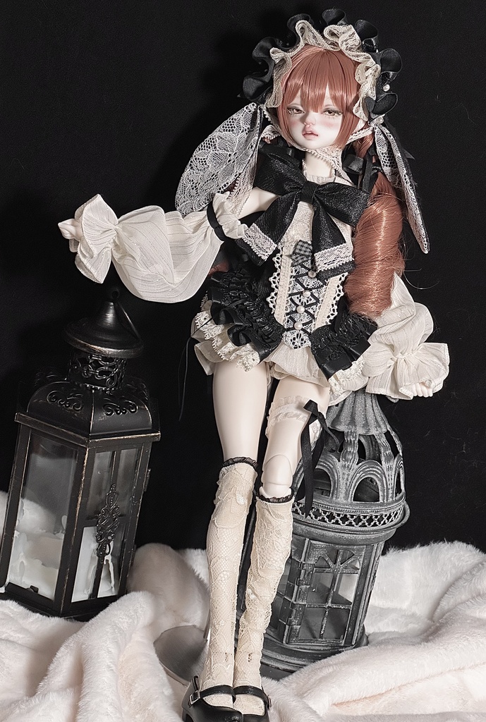 【1/4】Bunny Tea 9点セット 1/4ドール MDD 1/4ドール服 1/4サイズ 1/4ドール用 MSD 邦尼午茶