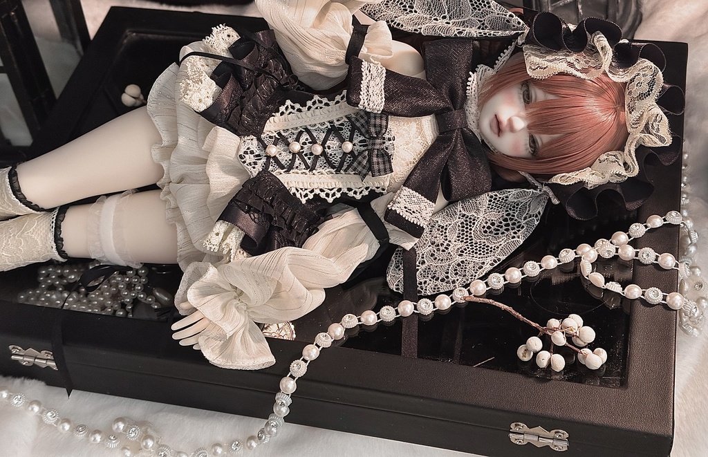 【1/4】Bunny Tea 9点セット 1/4ドール MDD 1/4ドール服 1/4サイズ 1/4ドール用 MSD 邦尼午茶