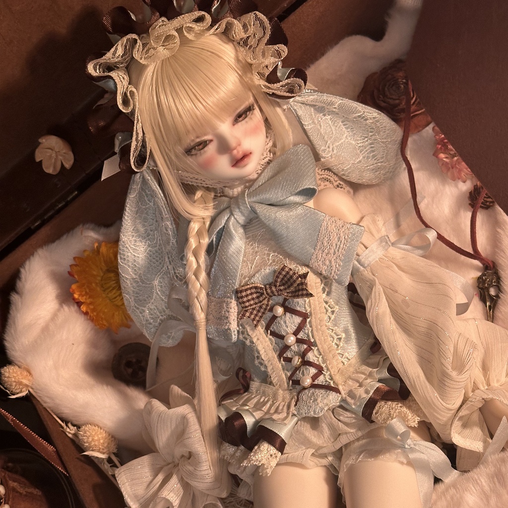 【1/4】Bunny Tea 9点セット 1/4ドール MDD 1/4ドール服 1/4サイズ 1/4ドール用 MSD 邦尼午茶