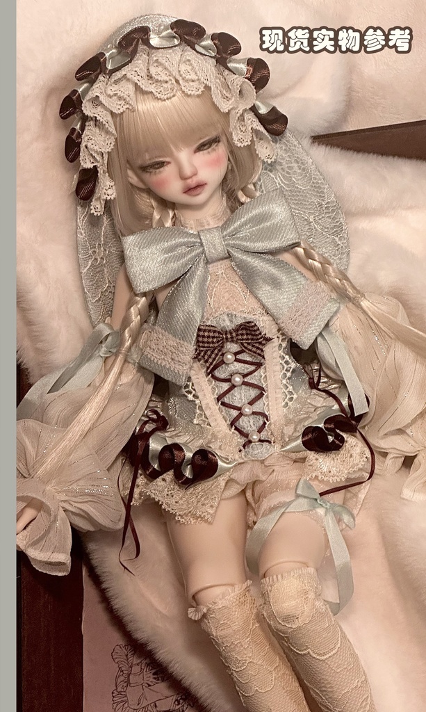 【1/4】Bunny Tea 9点セット 1/4ドール MDD 1/4ドール服 1/4サイズ 1/4ドール用 MSD 邦尼午茶