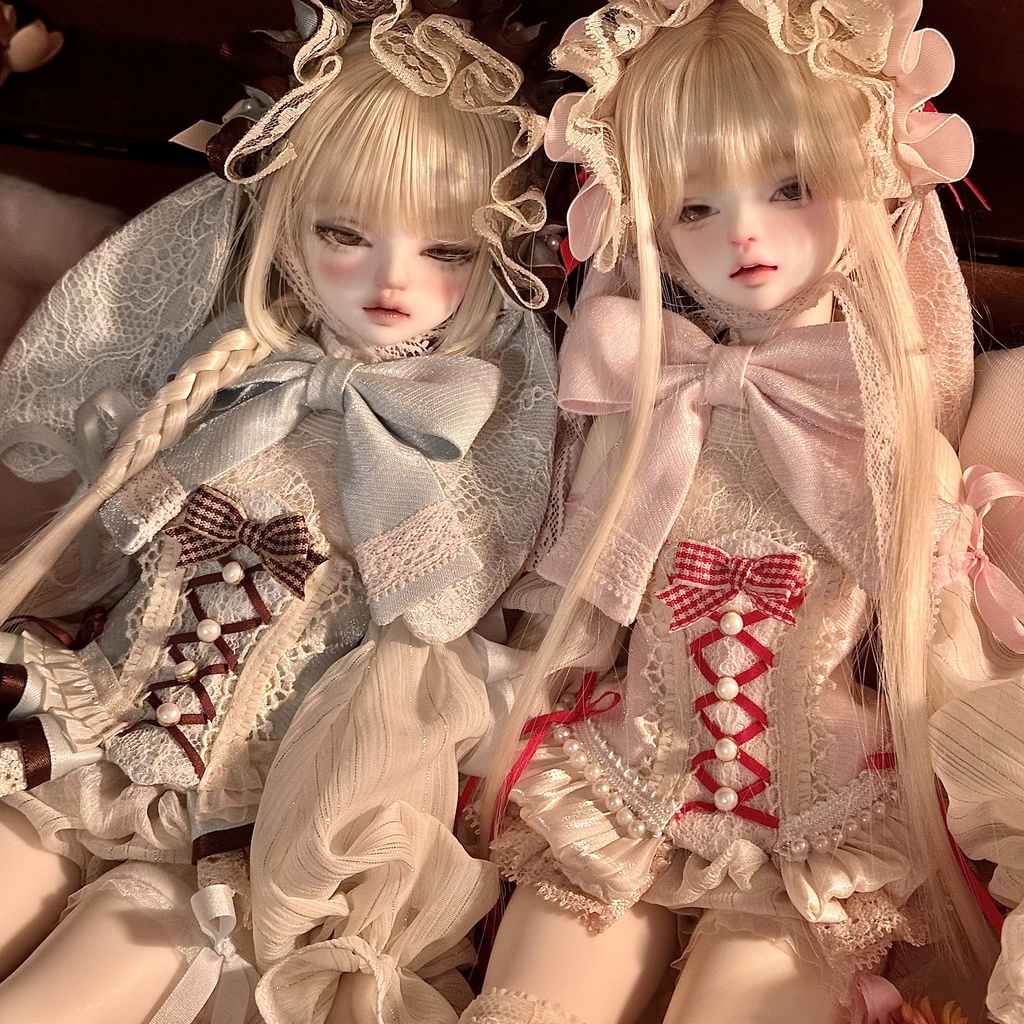 【1/4】Bunny Tea 9点セット 1/4ドール MDD 1/4ドール服 1/4サイズ 1/4ドール用 MSD 邦尼午茶