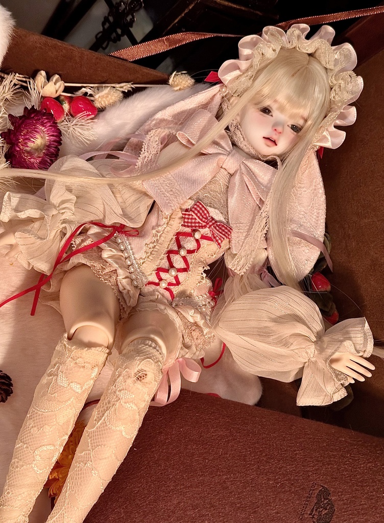 【1/4】Bunny Tea 9点セット 1/4ドール MDD 1/4ドール服 1/4サイズ 1/4ドール用 MSD 邦尼午茶