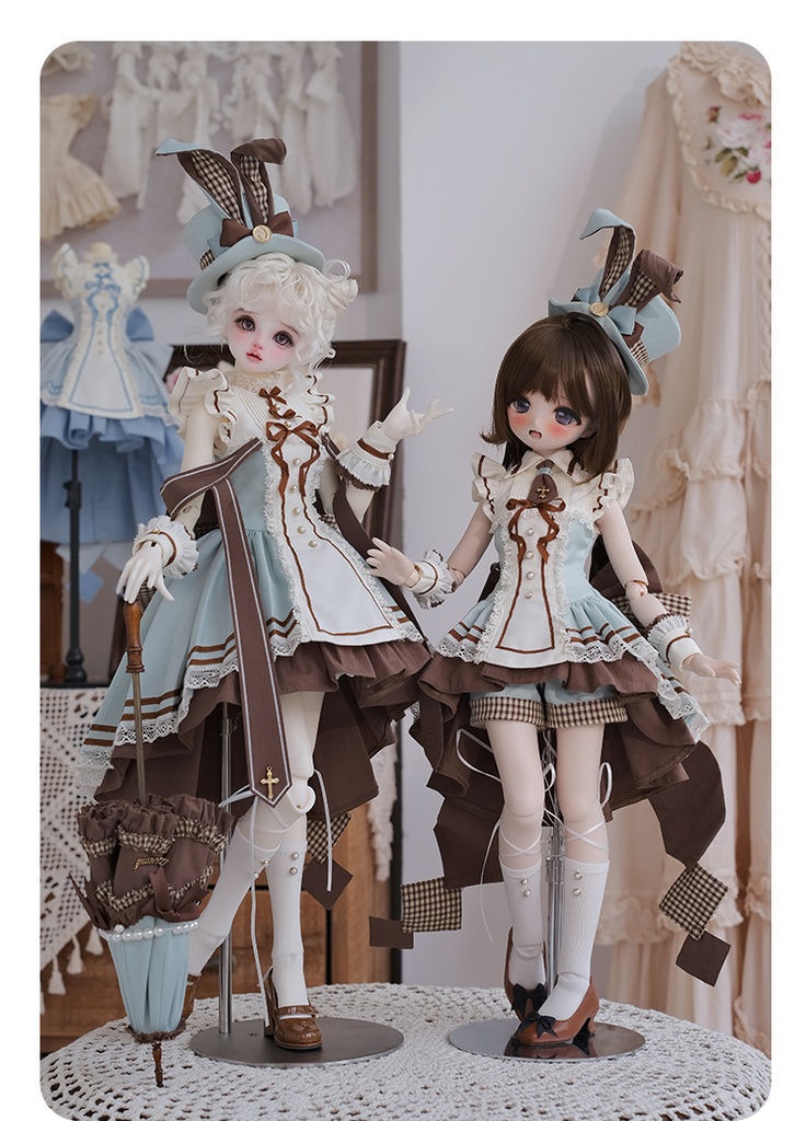 【1/4】BySunE ストライプ礼讃 7点セット 1/4ドール MDD CD2 1/4ドール服 1/4サイズ 1/4ドール用 MSD【条纹礼赞】