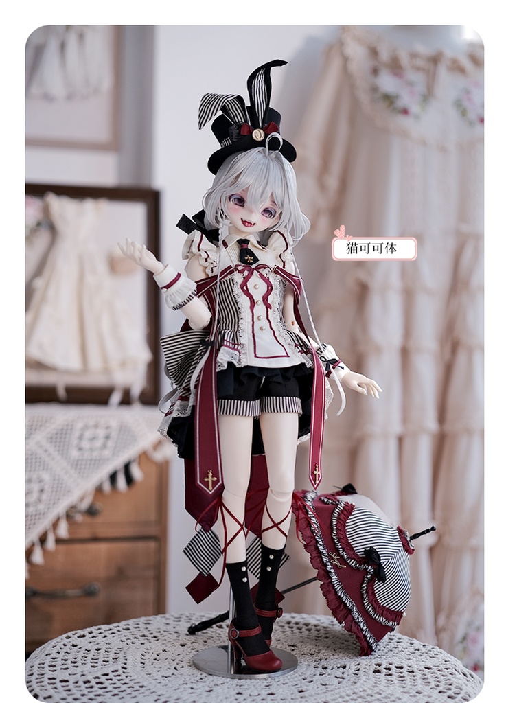 【1/4】BySunE ストライプ礼讃 7点セット 1/4ドール MDD CD2 1/4ドール服 1/4サイズ 1/4ドール用 MSD【条纹礼赞】
