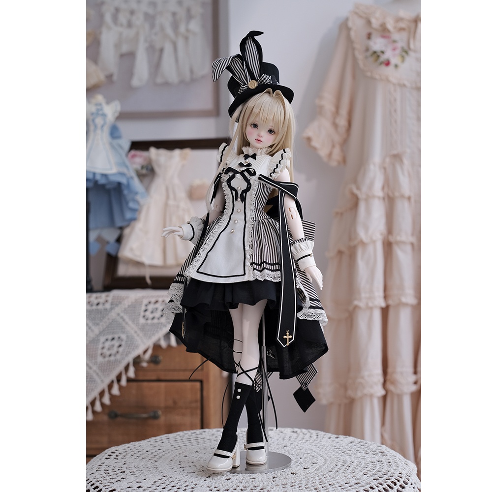 【1/4】BySunE ストライプ礼讃 7点セット 1/4ドール MDD CD2 1/4ドール服 1/4サイズ 1/4ドール用 MSD【条纹礼赞】