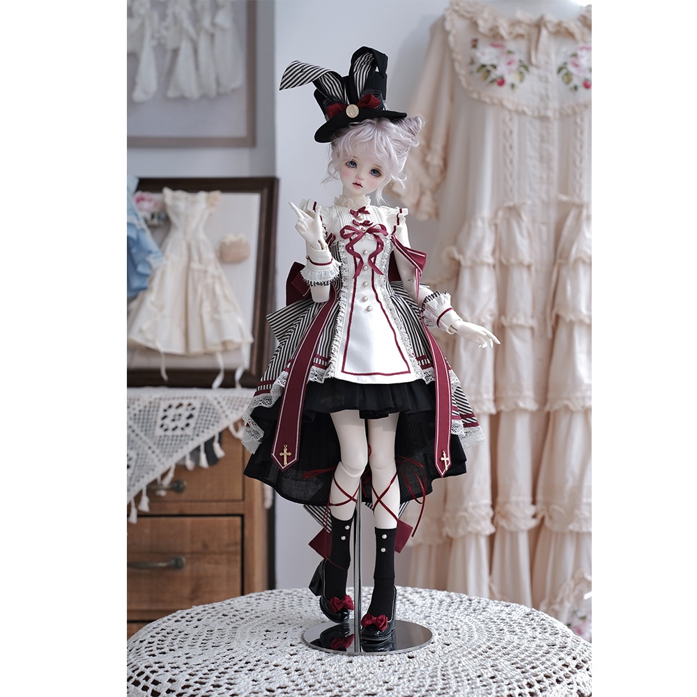 【1/4】BySunE ストライプ礼讃 7点セット 1/4ドール MDD CD2 1/4ドール服 1/4サイズ 1/4ドール用 MSD【条纹礼赞】