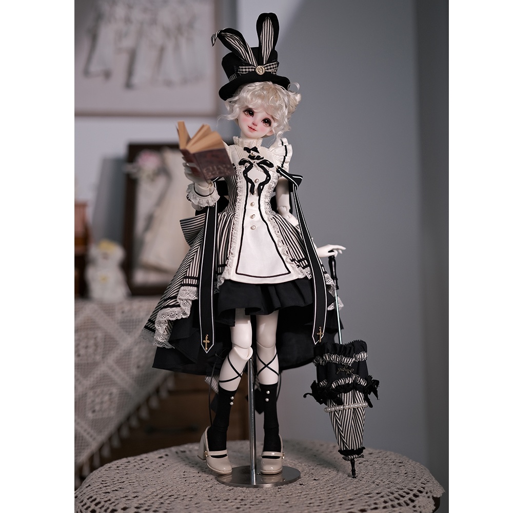 【1/4】BySunE ストライプ礼讃 7点セット 1/4ドール MDD CD2 1/4ドール服 1/4サイズ 1/4ドール用 MSD【条纹礼赞】
