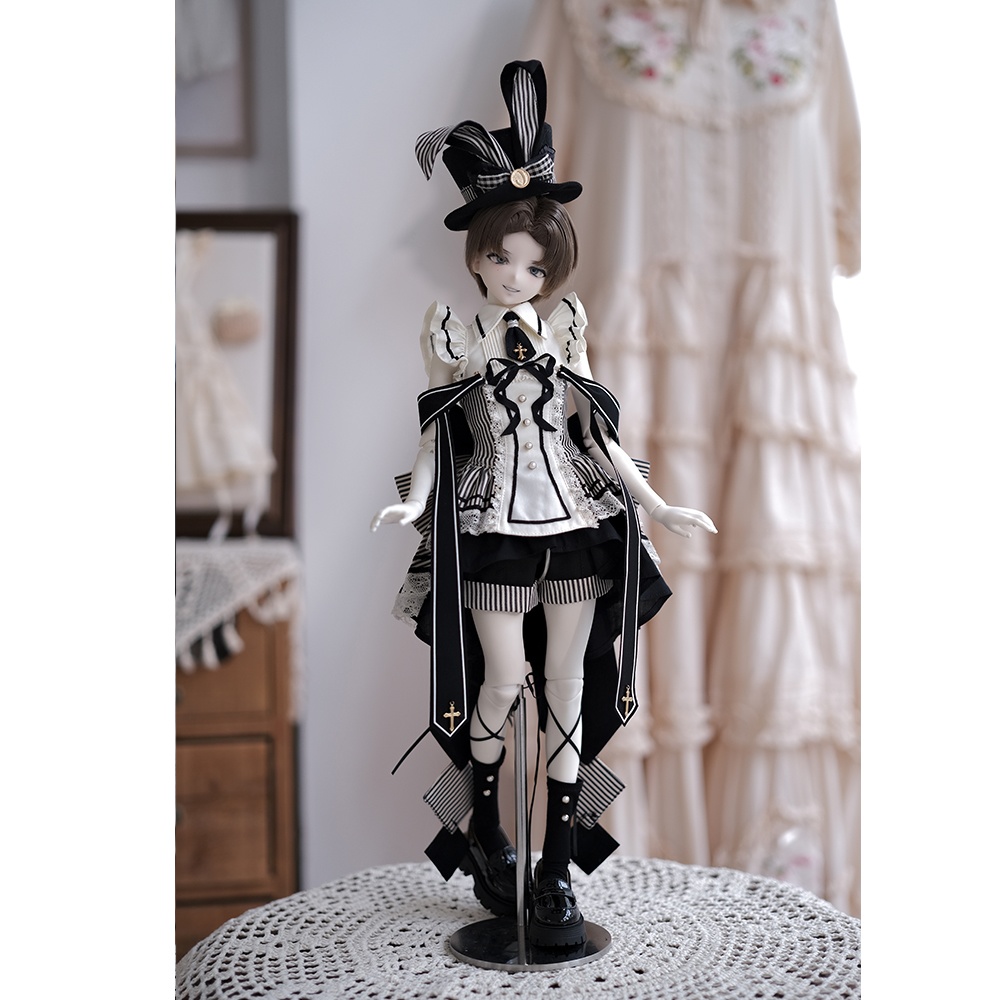 【1/4】BySunE ストライプ礼讃 7点セット 1/4ドール MDD CD2 1/4ドール服 1/4サイズ 1/4ドール用 MSD【条纹礼赞】