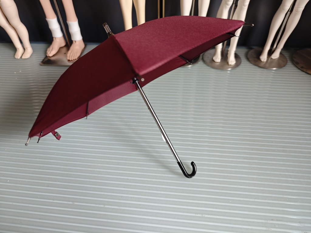 【1/4,1/3,75cm】雨傘　1/4ドール　MDD　CD2　1/4サイズ　1/4ドール用　撮影小物　コーディネート
