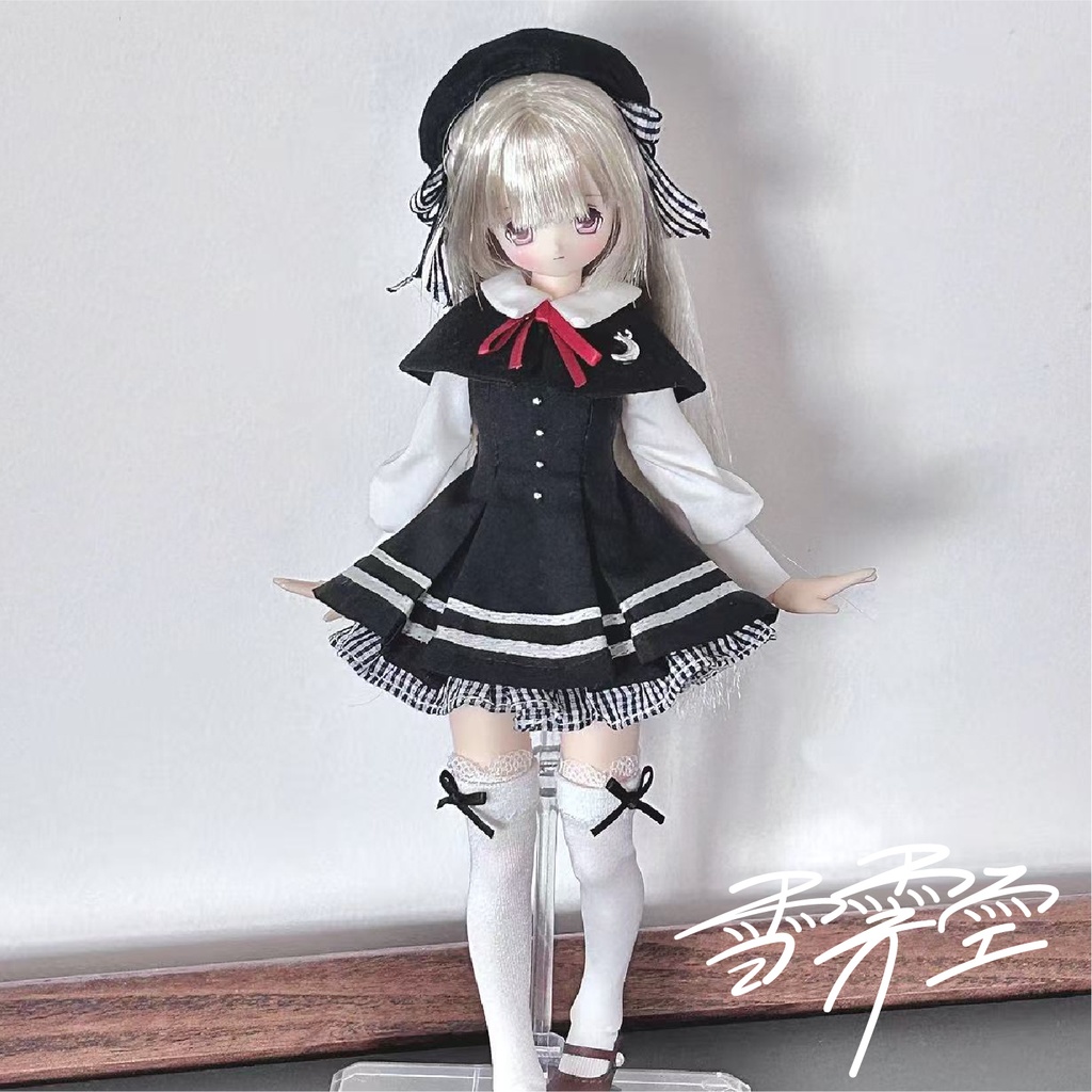 【AZONE】ドール服 雪霁空 セーラーケープ制服 7点セット 宇宙飛行士 宇宙飞行士