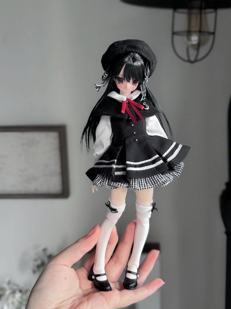 【AZONE】ドール服 雪霁空 セーラーケープ制服 7点セット 宇宙飛行士 宇宙飞行士