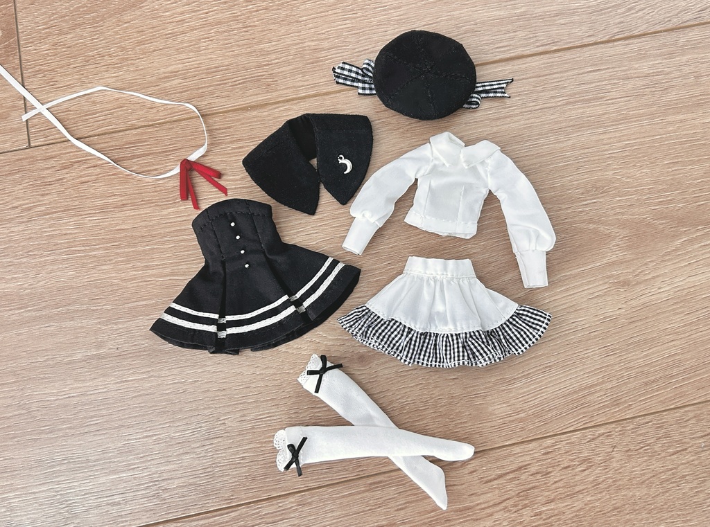 【AZONE】ドール服 雪霁空 セーラーケープ制服 7点セット 宇宙飛行士 宇宙飞行士