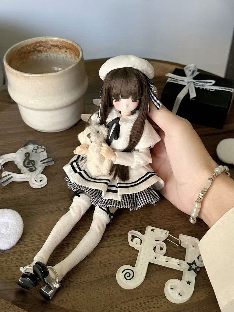 【AZONE】ドール服 雪霁空 セーラーケープ制服 7点セット 宇宙飛行士 宇宙飞行士