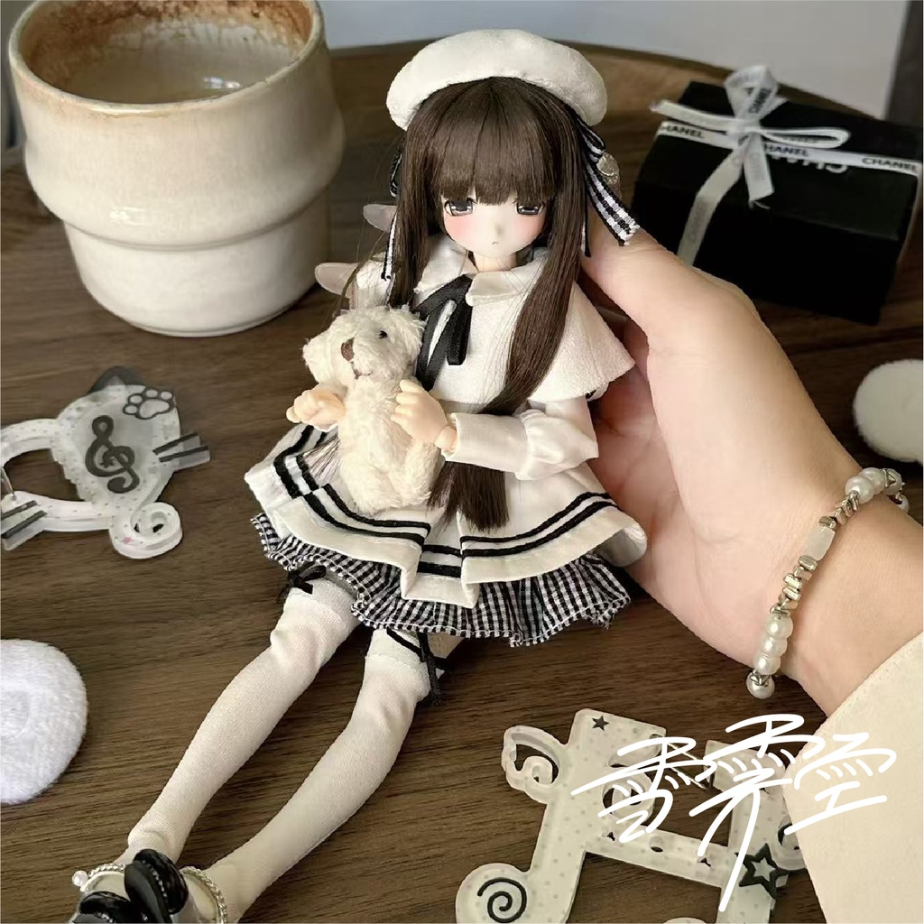 【AZONE】ドール服 雪霁空 セーラーケープ制服 7点セット 宇宙飛行士 宇宙飞行士