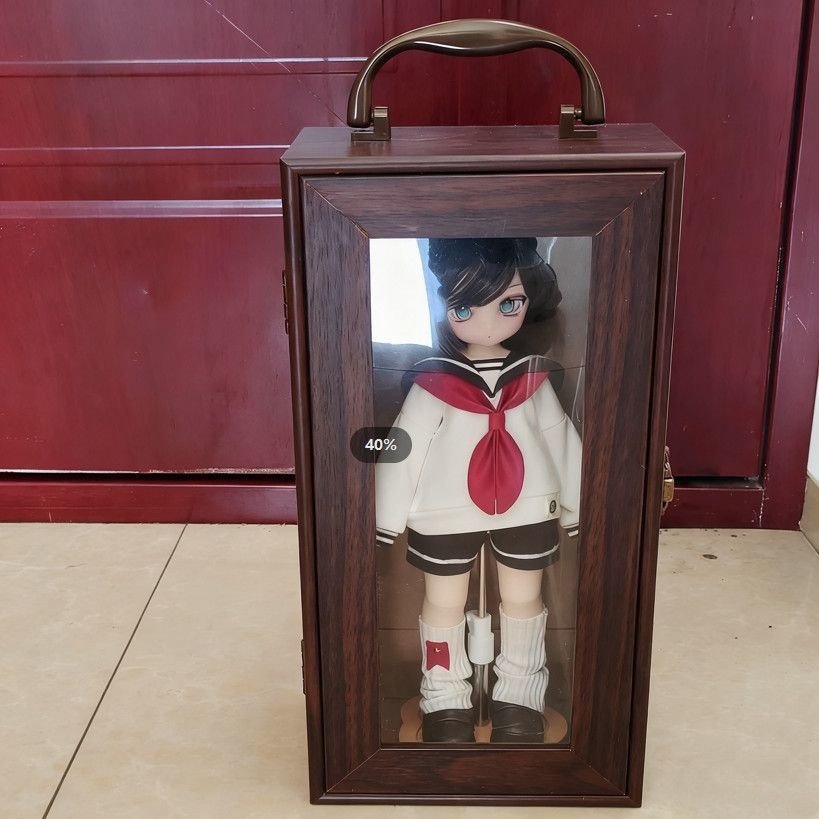 【1/6】1/6ドール OB11 オビツ11 収納 展示ボックス 手提げ式 携帯 ドールケースぬいぐるみ 透明防塵展示ケース