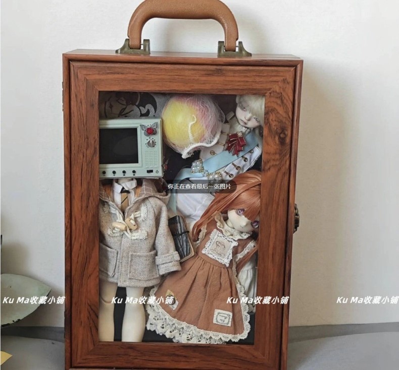 【1/6】1/6ドール OB11 オビツ11 収納 展示ボックス 手提げ式 携帯 ドールケースぬいぐるみ 透明防塵展示ケース