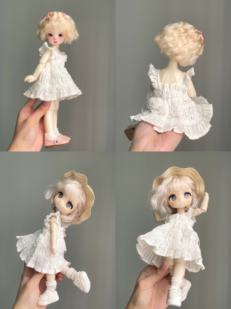 【1/6】ドール服 ワンピース  スカート SD