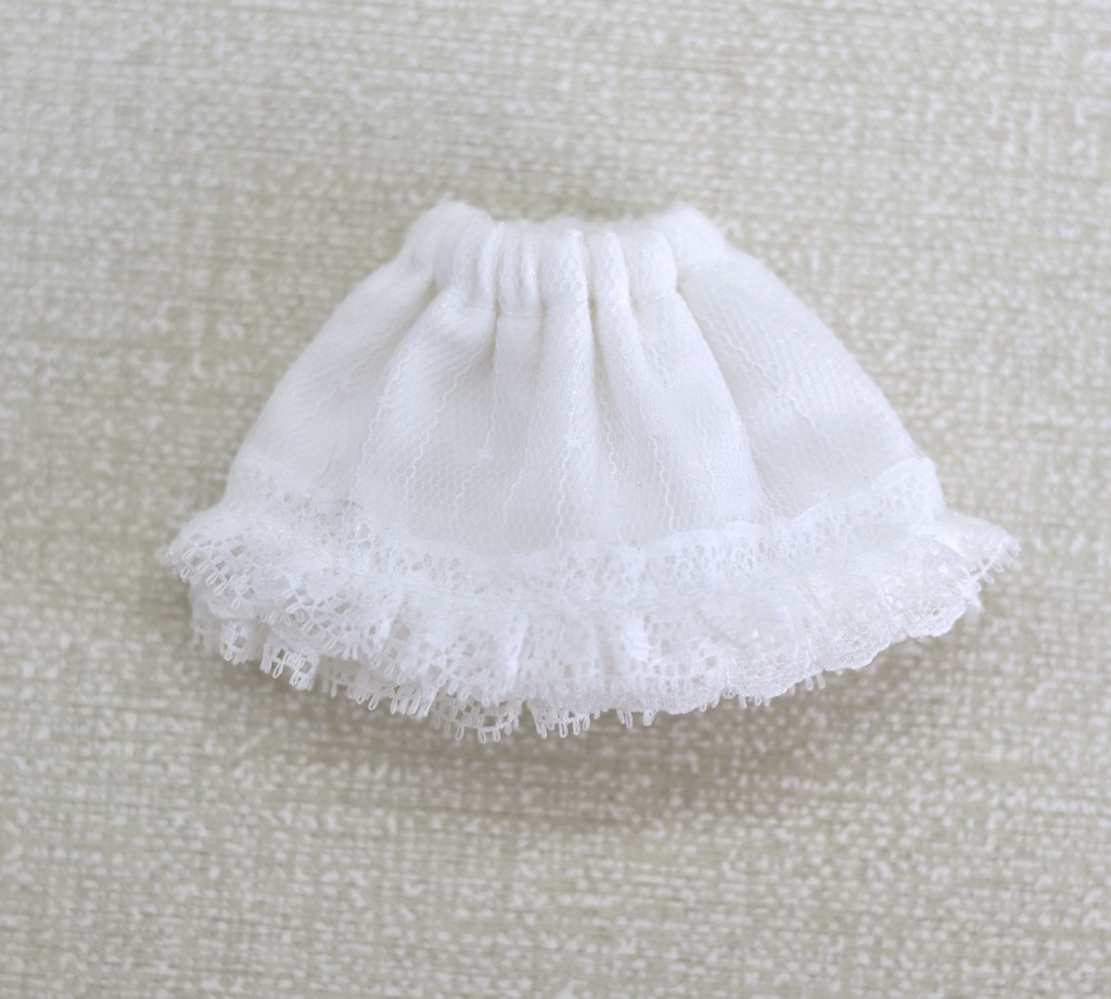 【春日礼】1/12ドール服 ロリータ ワンピース ヘッドドレスセット