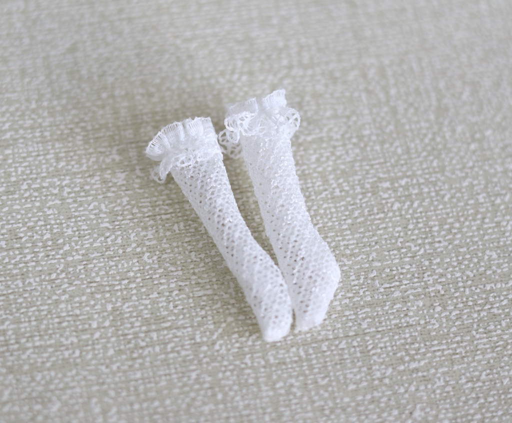 【春日礼】1/12ドール服 ロリータ ワンピース ヘッドドレスセット