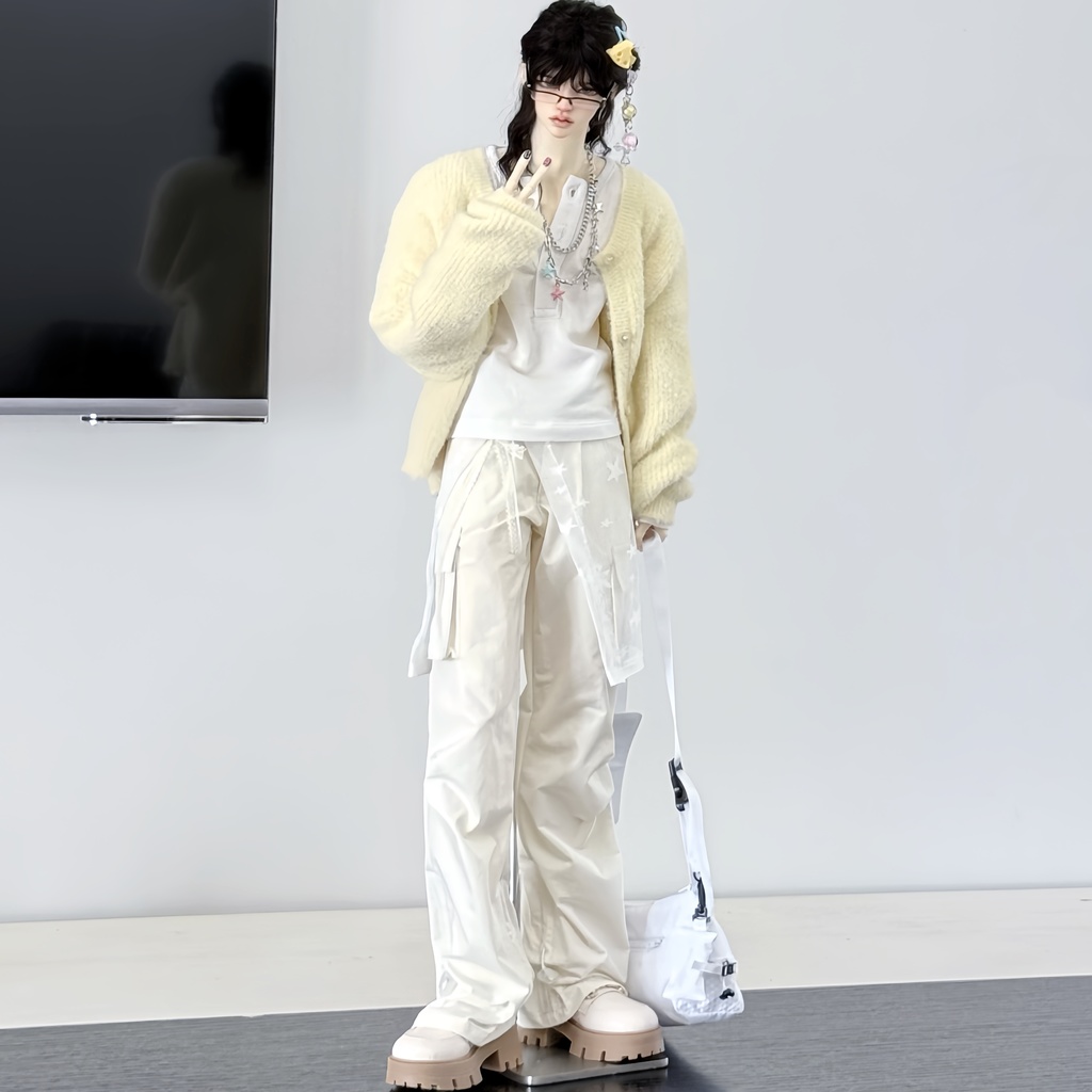 【ID75】カーゴパンツ 70cm 73cm ドール衣装 パラトルーパー ユーティリティパンツ yc77