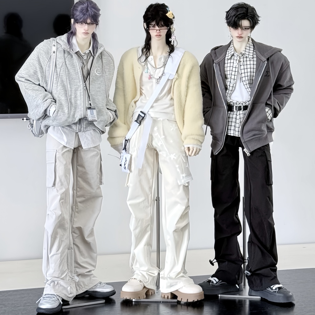 【ID75】カーゴパンツ 70cm 73cm ドール衣装 パラトルーパー ユーティリティパンツ yc77