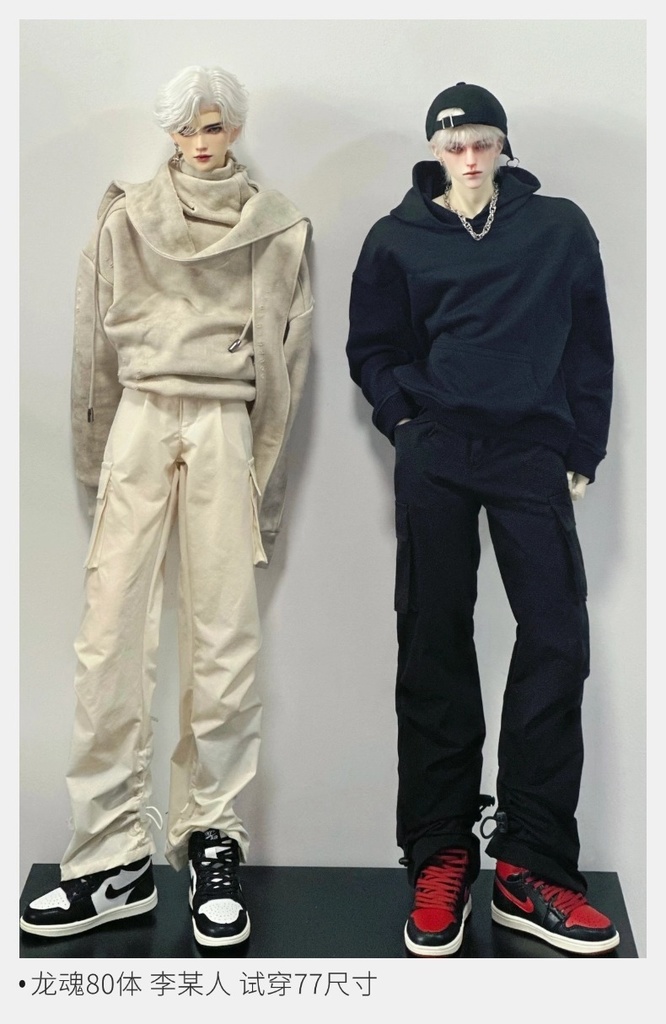 【ID75】カーゴパンツ 70cm 73cm ドール衣装 パラトルーパー ユーティリティパンツ yc77