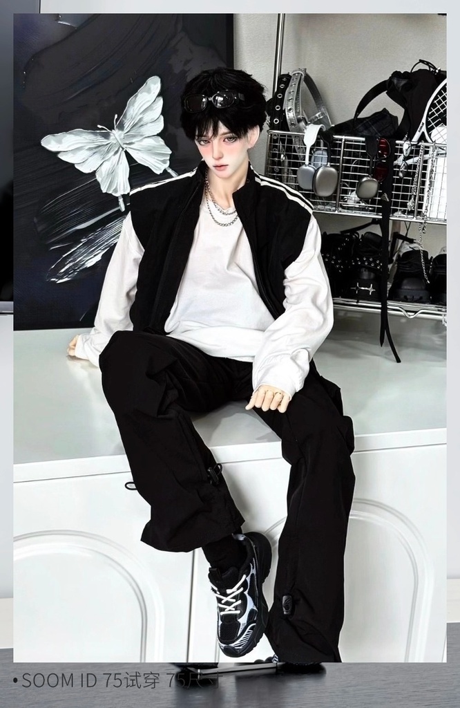 【ID75】カーゴパンツ 70cm 73cm ドール衣装 パラトルーパー ユーティリティパンツ yc77