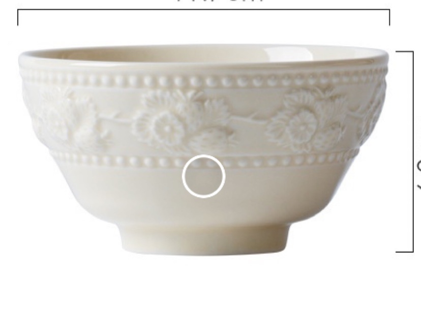 【ID75,1/3】ドール用 陶器プレート ボウル 白色 BJD 道具