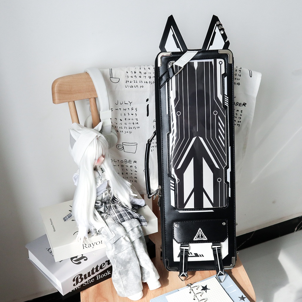 1/4ドール バッグ 機械エッチング メカ娘 1/4ドール用 おでかけバッグ リュック 1/4ドール対応 / ショルダー・斜め掛けバッグ