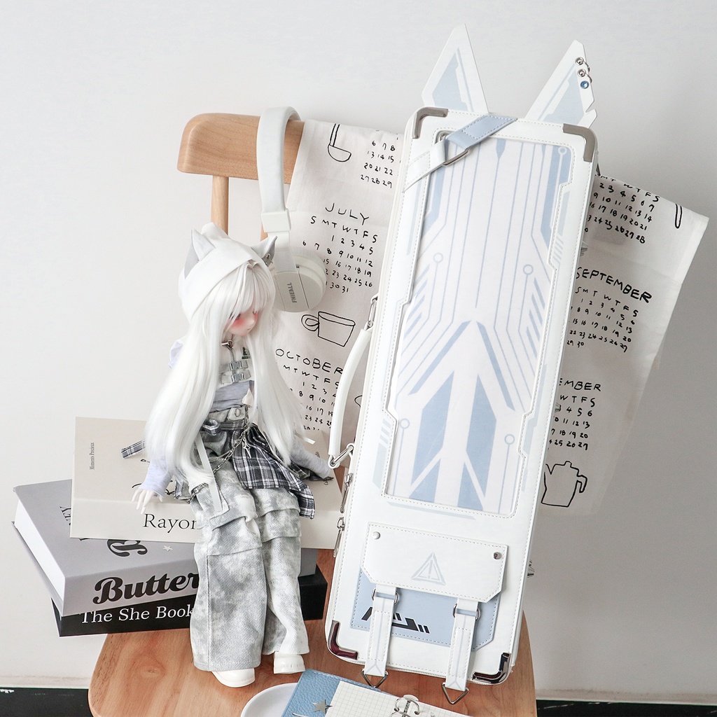 1/4ドール バッグ 機械エッチング メカ娘 1/4ドール用 おでかけバッグ リュック 1/4ドール対応 / ショルダー・斜め掛けバッグ