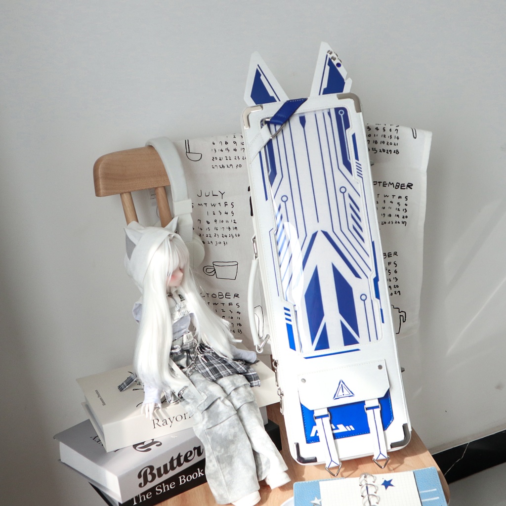 1/4ドール バッグ 機械エッチング メカ娘 1/4ドール用 おでかけバッグ リュック 1/4ドール対応 / ショルダー・斜め掛けバッグ