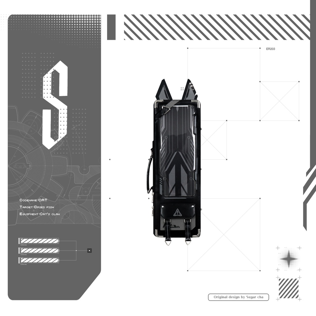 1/4ドール バッグ 機械エッチング メカ娘 1/4ドール用 おでかけバッグ リュック 1/4ドール対応 / ショルダー・斜め掛けバッグ