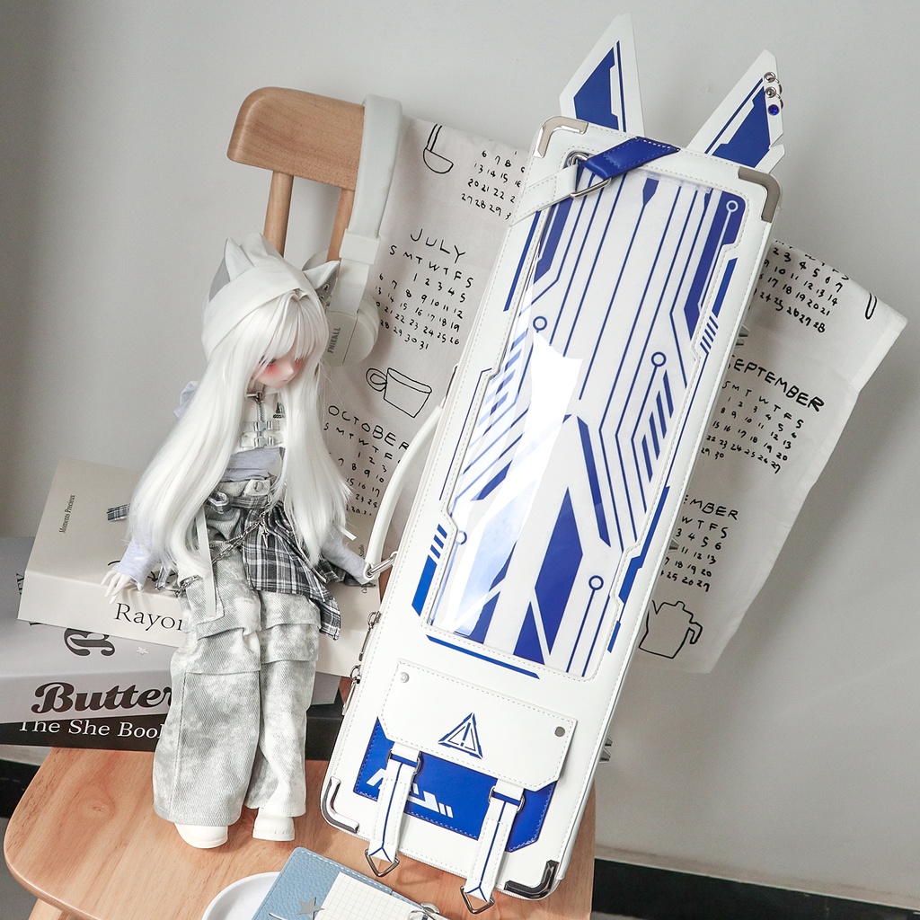 1/4ドール バッグ 機械エッチング メカ娘 1/4ドール用 おでかけバッグ リュック 1/4ドール対応 / ショルダー・斜め掛けバッグ