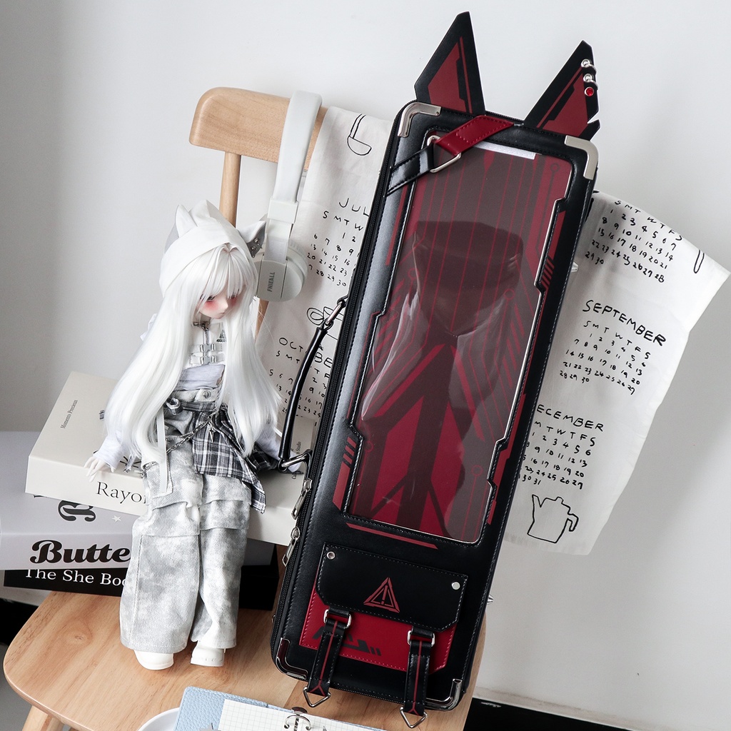 1/4ドール バッグ 機械エッチング メカ娘 1/4ドール用 おでかけバッグ リュック 1/4ドール対応 / ショルダー・斜め掛けバッグ