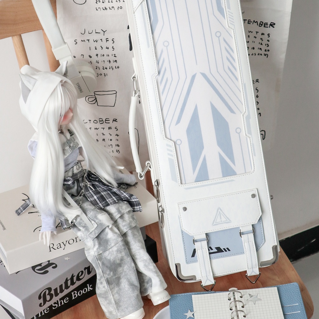 1/4ドール バッグ 機械エッチング メカ娘 1/4ドール用 おでかけバッグ リュック 1/4ドール対応 / ショルダー・斜め掛けバッグ