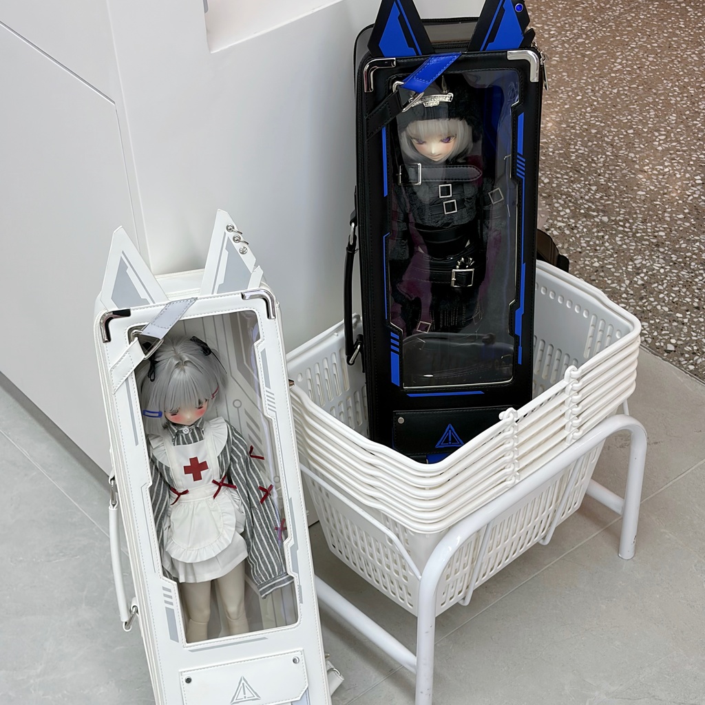 1/4ドール バッグ 機械エッチング メカ娘 1/4ドール用 おでかけバッグ リュック 1/4ドール対応 / ショルダー・斜め掛けバッグ