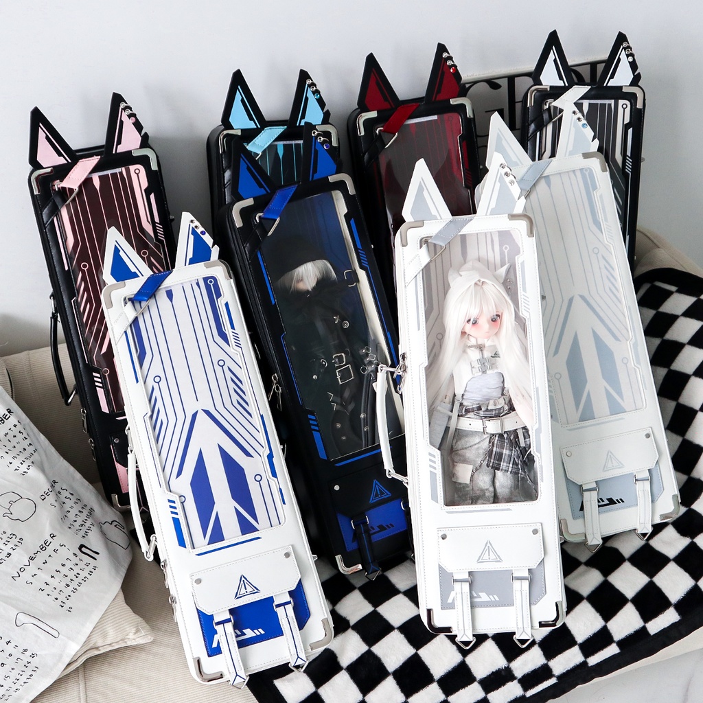 1/4ドール バッグ 機械エッチング メカ娘 1/4ドール用 おでかけバッグ リュック 1/4ドール対応 / ショルダー・斜め掛けバッグ