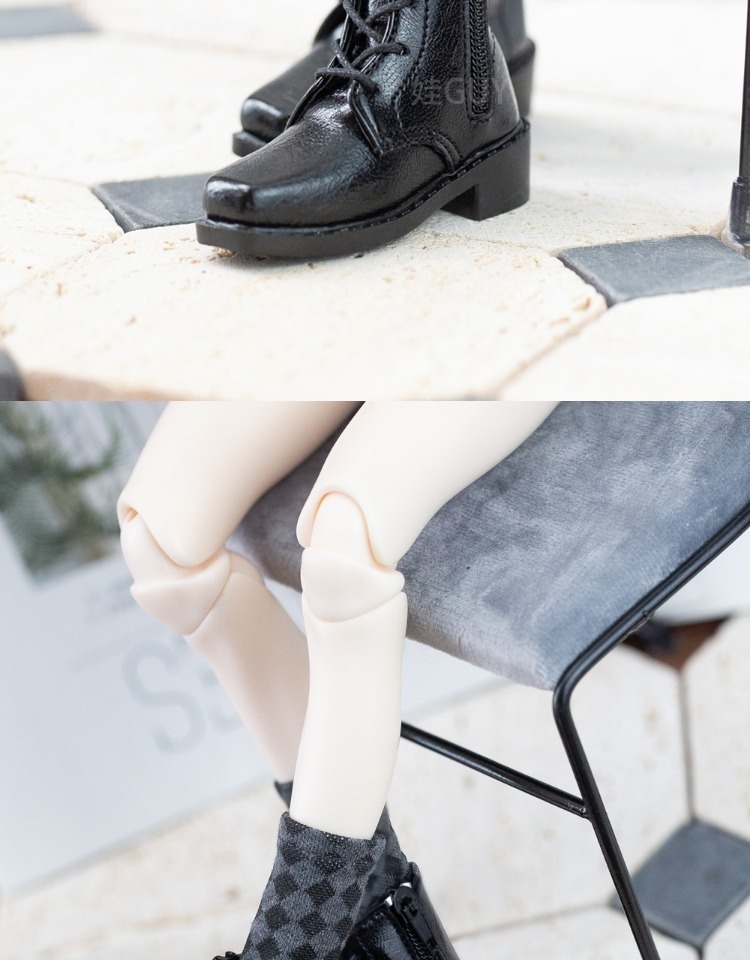 【1/3】【ID74】【1/6】WGdoll ドール用 シューズ 2足セット SD17 1/5 ID75