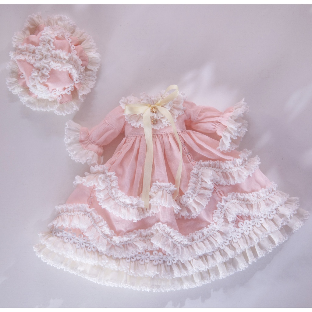 【1/4】【1/6】ブライス ナイトドレス 夢かわピンク ロリータ スリープ 樱梦ウェアセット